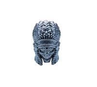 Brass Beads Pendant EDC African Demon Skull Beads Jewelry Making Supplies Outdoor Tools Paracord Beads Cord Cord Woven A, Mediano, Brass, No Gemstone