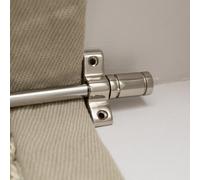 Brass bee Nickel Stair Rods With Piston Finials - 900mm