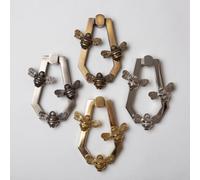 Brass bee Premium Solid Brass Door Knockers With Hive Bee Design Heritage