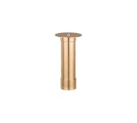 Brass Bell Fountain Nozzle Mushroom Water Spray Sprinkler for Garden Pond, Metal Decorative Water Feature Creates Calming Sound Effect for Outdoor Patio Yard Landscaping De(1-inch)