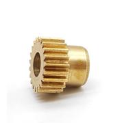 Brass Bevel Gear, 1pcs 0.5M 35T 36T Cylindrical With Step Straight Spur Motor Pinion Shaft Hardware(36 Teeth 4mm bore)