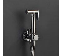 Brass Bidet FaucetModern Square Design Shower Tap & Toilet Sprayer Mixer for Enhanced Muslim Shower Experience & Bidet Toilet Washer