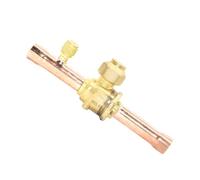Brass Bidirectional Flows Shut Off Valves High Pressure Controls for Refrigeration & Heat Pumps Air Conditioning Systems Bidirectional Stream Gate