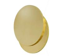 brass blanks 2pcs H62 Discs Brass Round Thickness 0.8-3mm, Dia 50-100mm Processable Gasket for Personalized Jewelry(0.8x100mm)