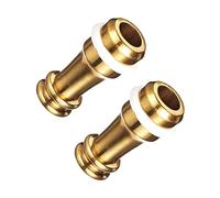 Brass Blind Cord Pull Handel 38 mm (1.1/2 inch), Heavy Roman Blind Pull With Rubber Ring for Bathroom Classic Light Pull & Fan Switch Solid Brass Pack of 2.