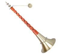 Brass Bowl Suona Chinese Folk Local Suona Horn Musical Instrument With Accessories Suona Set (Color : 04)