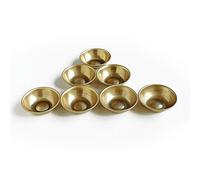 Brass Bowls Mini Copper Cup Tibetan Buddha Worship Ceremony Meditation Cup Home Decor Decoration 1.85"