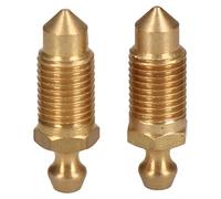 Brass Brake Caliper Bleeding Bleed Nipple Screw Bleedscrew 7/16 x 20 UNF 2pc