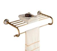 Brass Bronze Bath Towel Hook Paper Towel Toilet Brush Holder Antique Blue And White Porcelain Bathroom Hardware Accessories Set,towel rack WFJ