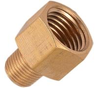 Brass BSP NPT Adapter 1/8" Male BSPT to 1/4" Female NPT Brass Pipe Fitting Accessories