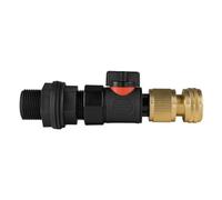 Brass Bsp Water Butt Adapter And Quick Connect Valve