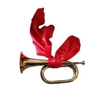Brass Bugle Trumpet for Orchestra Band Students Festival Music Instrument Copper Gilded Gold