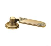 Brass Cabinet Handle Chinese Song Dynasty Style 85cm Copper Screw Mount