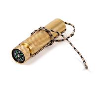 Brass Camping Compass Storage Box Waterproof Compass Essential for Outdoor Wilderness Expedition