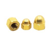 Brass Cap Nut Acorn Dome Head Hex(M3)