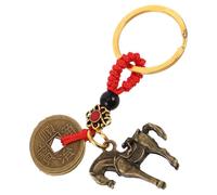 Brass Car Pendant Feng Shui Ornaments for Rearview Mirror