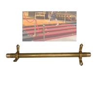 Brass Carpets Stair Rods, Stair Runner Rods for Fixed Staircase Carpet, Secure Staircase Carpet Poles Set(1pc,30in(76cm))