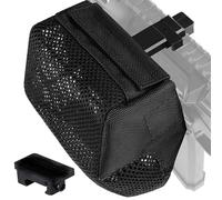 Brass Catcher Cartridge Bullet Shell Collector,Picatinny rail Tactical Accessories,Outdoor Shooting Storage Bag Quick Mount Unload Collection Mesh (Black)