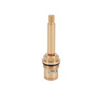 Brass Ceramic Disc Stem Cartridge Faucet Valve Replacement Quarter Turn 1/2" X 75mm x 10mm for Bathroom Kitchen Taps, Faucet Cartridge (QQ-Red-73MM)