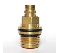 Brass Ceramic Stem Disc Cartridge Replacement Faucet Valve Quarter Turn 3/4" for Bathroom Kitchen Tap,A