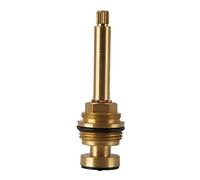 Brass Ceramic Tap Cartridge， Replacement Brass Ceramic 1/2" Quarter Turn Mixer Faucet Cartridge for Kitchen Bathroom