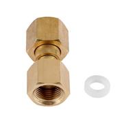 Brass CGA320 to CGA-580 CO2 Tanks to Argons Regulator Nut Cylinder Valves Precisions Threaded Argons Regulator Adaptor CGA Valves Adapter