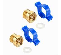 Brass Check Valve 20mm Non Return Valve for Water Oil - Long-lasting Backflow Preventer Way Valve for Pipe Fittings Water Heater Air Compressor Garden Tap Hose Union