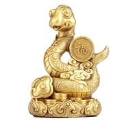 Brass Chinese Zodiac Figurines Set - 12 Animals Statue Decor for Wealth & Luck, Feng Shui Collectible Ornaments, Unique Table Decoration for Home & Office