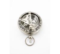 Brass Chrome Finish Sundial Compass Marine Nautical Gift