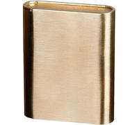 Brass cigarette case for men and women, portable cigarette case can hold 16 cigarettes