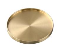 Brass Coaster Copper Cup Coasters Home Decor Drink for Bar Kitchen Coffee Tables Centerpieces Decorations