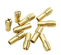 Brass Collet 2pcs Brass Collet Mini Electric Grinder Quick Change Drill Chuck Bit Sets 0.5-3.2mm Brass Collet Brass Chuck Fits Rotary Tools Brass Drill Chucks (Color : 05mm Single)