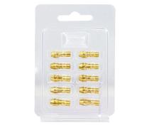 Brass Collet Mini Drill Collet Chuck 20pcs 0.5-3.2mm 4.3/4.8mm Shank Brass Chucks Adapter for Rotary Tool Power Tool Accessory for Grinding Drill(4.8mm Shank)