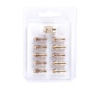 Brass Collets Chucks Strong Metal Collets Adapters Electric Grinding Chucks for Rotary Tool & Power Drills Under 4.8mm Rotary Accessory Chuck