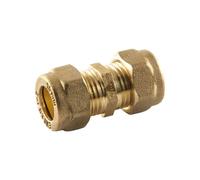 Brass Compression Fittings Straight 10mm Multipack of 1 (2)