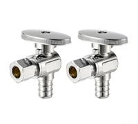 Brass Compression Stop Valve 1/2x3/8 Inch