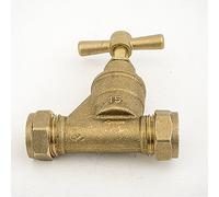 Brass Compression Stopcock 15mm BS1010