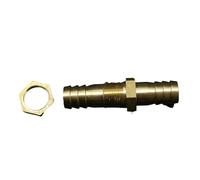 Brass Connector Barb Pipe Fitting 4mm 6mm 8mm 10mm 12mm 14mm 16mm 19mm 25mm Hose Copper Pagoda Water Tube Fittings(10mm-6mm)