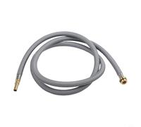 Brass Connector Replacement Hose 88624000 for Kitchen Sinks | High-grade metal and nylon, leak-resistant design, fits standard pull-down faucets, silver finish, for durable build