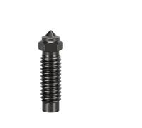 Brass Copper Plated Hardened Steel Nozzle High Speed Nozzles Hotend Kit(Hardened-1.0MM,Type A)