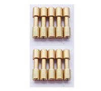 Brass Corby Bolts Fasteners, EDC Knives Maker Pivot Pin Screws,DIY Knife Handle Studs Rivets,Pack of 10 (25mm)