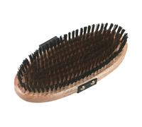 Brass Curry Comb Leather Strap 9 Rows Kerbl