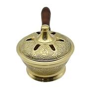 Brass Dhoop Dani Stand | Vintage Handcrafted Incense Burner for Pooja, Havan & Aromatherapy | Traditional Brass Dhoop Holder