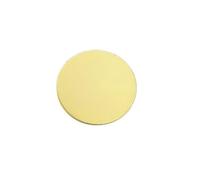 Brass Disc 1pc Brass Plate Round, Thickness 1.5mm Abrasion Resistant H62 Disc for Hand Engraving Dia 10-200mm(1.5MM*150MM)