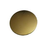 Brass Disc 1pc Round Brass Plate, Thick 1mm-3mm Precision H62 Disc Dia 25mm-100mm for Electronic Equipment(100MM*1.5MM)