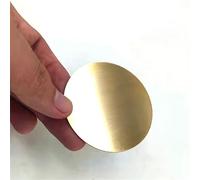 Brass Disc Round Plate Sheet, Brass Plate Sheet Round Disc Multiple Sizes Pack of 13(35mm x 3mm 1pc)