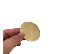 Brass Disc Round Plate Sheet, H62 Brass And Pure Copper Round Disc Gasket Plate Parts Dia 30-200mm Thick 0.5-3.0mm(Dia 50mm,T-2.0mm)