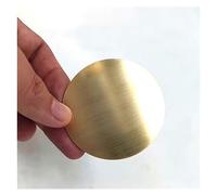 Brass Disc Round Plate Sheet, H62 Brass Discs Pack Of 16 Multiple Sizes(Dia. 150x1mm 1PCS)