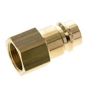 Brass DN 19 Air Coupling Plug G 3/4 inch Female