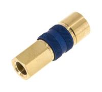 Brass DN 5 Blue-Coded Air Coupling Socket G 1/8 inch Female